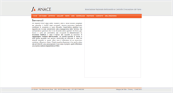 Desktop Screenshot of anace.it